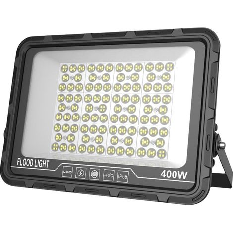 Projecteurs LED d'extérieur, Réflecteur Led 200W 300W, Projecteur Étanche, Lampe De Construction Puissante 600W, Projecteur De Rue, Projecteur Carré De Stade De Ferme pour cour, parking, patio, aire d (1/5)