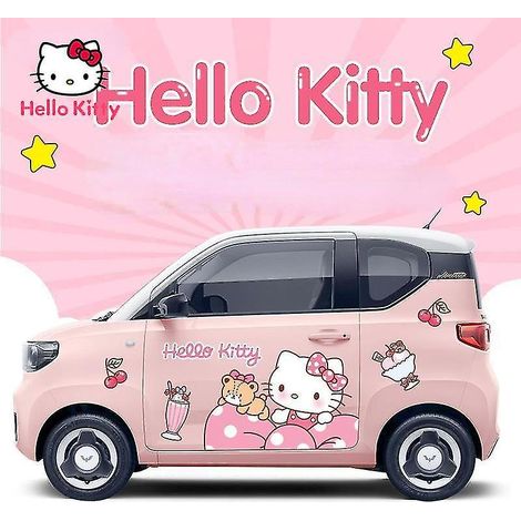 Autocollants Voiture Mignons Décoratifs Antidérapants Anti-rayures Stickers Personnalisés Cartoon pour Carrosserie Accessoires Créatifs (1/4)