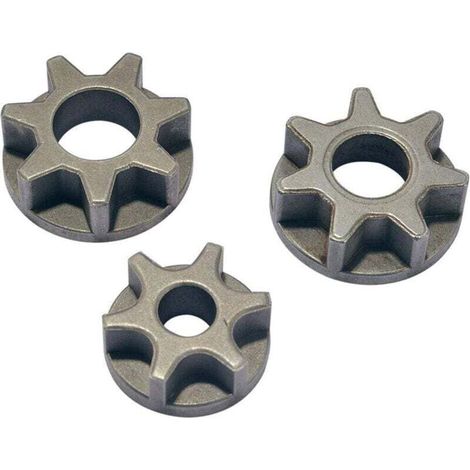 Engrenage de tronçonneuse M10 / M14 / M16 100/125/150pignon de remplacement pour meuleuse d'angle pour support de scie à chaîne accessoires d'outils électriques (1/4)