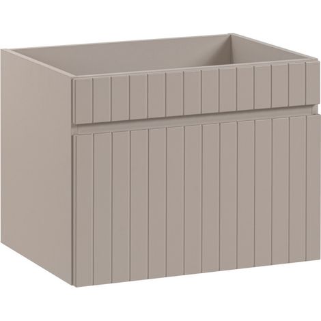 Meuble sous vasque 60 cm - H 46 x l 60 x P 45.6 - Emblematic Cashmere - Livraison gratuite (1/4)