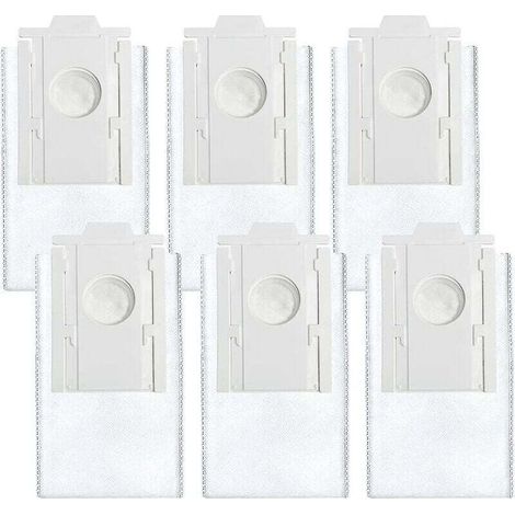 Replacement dust bags for Samsung VCA-RDB95 JetBot+ and JetBot AI+ robotic vacuum cleaner stations, accessories, 6 pieces (1/5)