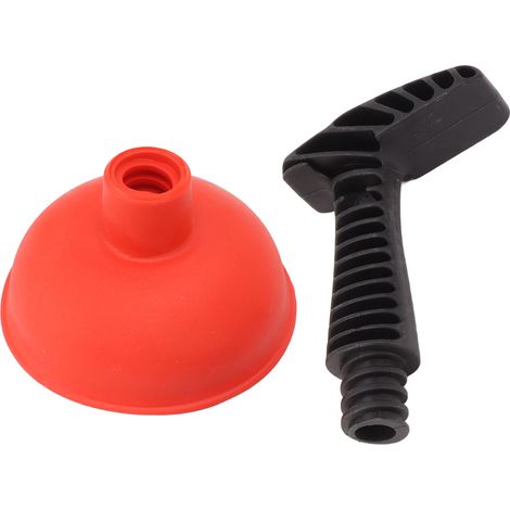 Mini-pompe à ventouse puissante antidérapante pour toilettes, baignoire, évier - poignée ergonomique - modèle 1 (1/5)