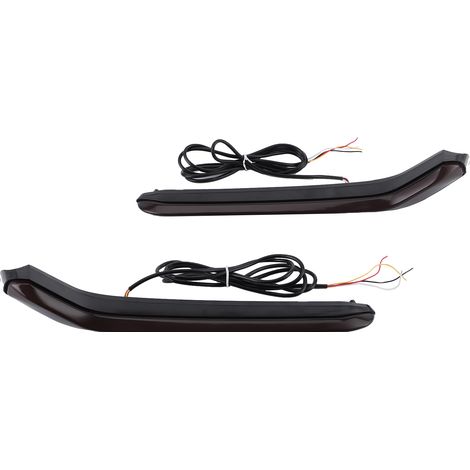 3-farbige LED-Tagfahrlichter, Zubehör kompatibel mit Honda Civic Hatchback 2019-2020 (1/5)