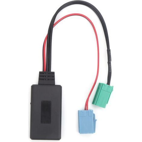 Adaptateur Audio Bluetooth 5.0 pour Renault Clio, Espace, Kangoo, Laguna – Connecteur Mini ISO 6/8 broches avec câble AUX inclus (1/5)