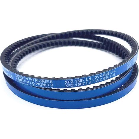 Courroie trapézoidale crantée Contitech Conti V FO PIONEER XPZ1587 Ld / 3VX626