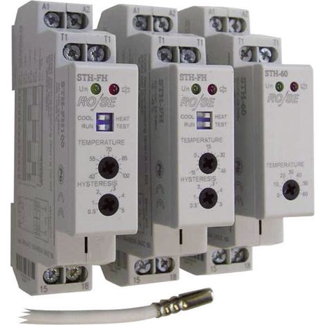 Rose LM Schaltschrankheizungs-Thermostat STH-60 240 V/AC, 240 V/DC 1 Öffner   1 St.