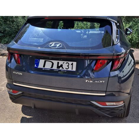 Hyundai Tucson IV 2020+ Chromleiste für die Heckklappe (1/5)