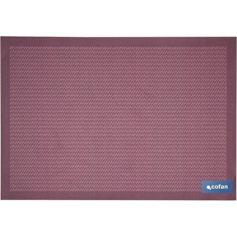 Zerbino modello Teul rosso 50x70 cm (1/4)