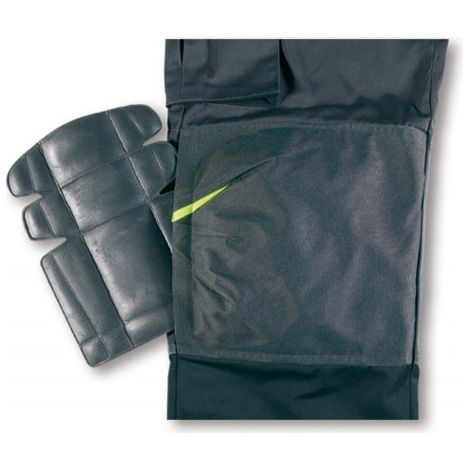 PAR RODILLERA FLEXIBLE PU NEGRO T.U (1388RNNE/U) - MARCA