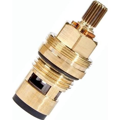 Cartouche thermostatique 45346000 en laiton 1/2" – compatible GROHE, avec joints céramique et rotation 180° (1/4)