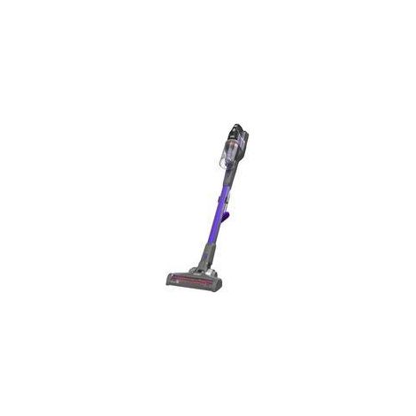 Black+Decker Powerseries Pet 18V Aspirateur Balai Violet