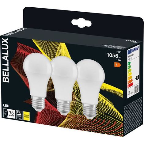 BELLALUX BELLALUX LED DEPOL STD E27 10W CHAU.X3 4058075595545