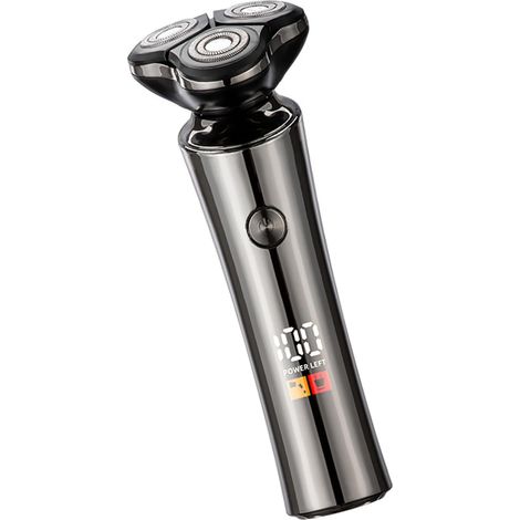 Heads Rasoir électrique pour homme pour un toilettage rapide Chargement USB Tondeuse à barbe Hygiénique Lavable (1/5)