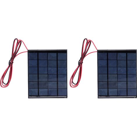 ZDETGU - Pannello solare a 2 moduli con cavo da 100 cm per le tue esigenze all'aperto.