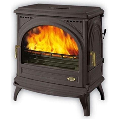 Stufa a legna GODIN Carvin 11Kw - Antracite - 366101 (1/3)