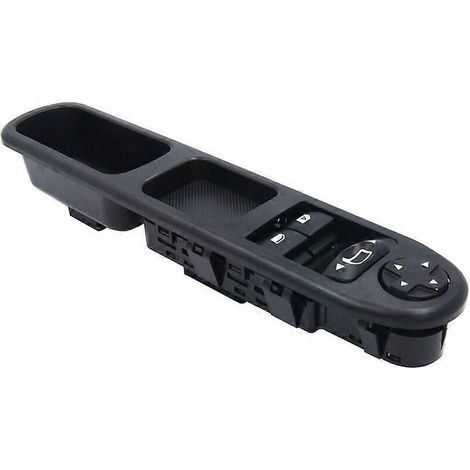 96650620ZD 96650621ZD Interrupteur principal de lève-vitre électrique. compatible avec l'interrupteur manuel de lève-vitre électrique de la porte avant gauche des Peugeot 3008 et 5008 à hayon.