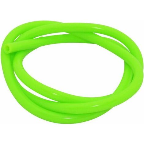 Durite essence 5mm - 6mm vert fluo tuyau carburant essence moteur hydrocarbure