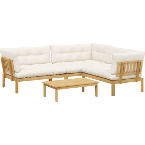Maison Exclusive - 4 Stück Garten Pallet Sofa Einheiten Massivhol