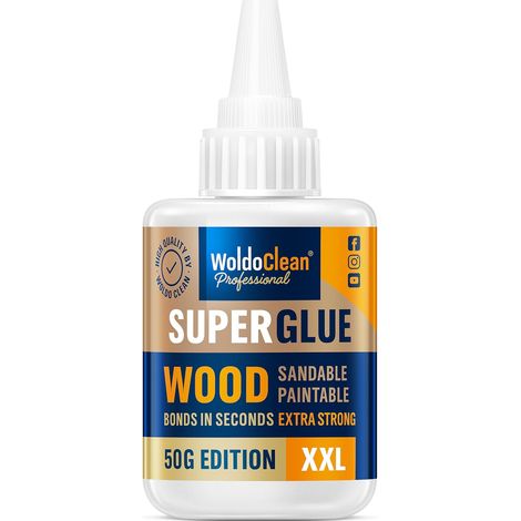 Colle Instantanée pour Bois Gel 50g Extra Forte Imperméable (1/5)