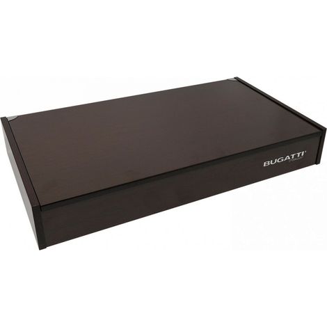COUNTRY Ghiera Cromata, Posate Set 24 Pz, Scatola Wengè, Casa Bugatti - Colore: Nero (1/2)