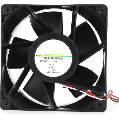 Ventilateur de refroidissement inverseur 24V 28.8W 4800 tr/min, flux d'air élevé DC pour pompe à eau, pièce d'ordinateur (1/5)