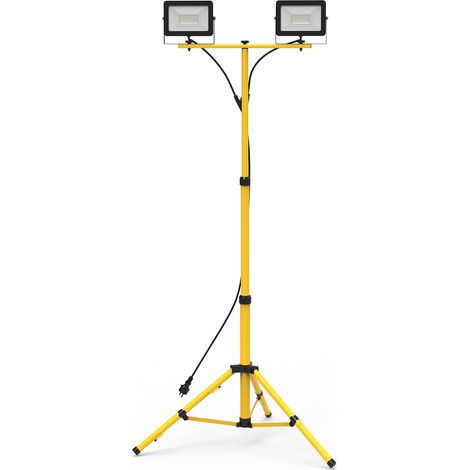 Faro LED su supporto regolabile, colore neutro, 2x50W, IP44, Bobby Eko-Light (1/5)