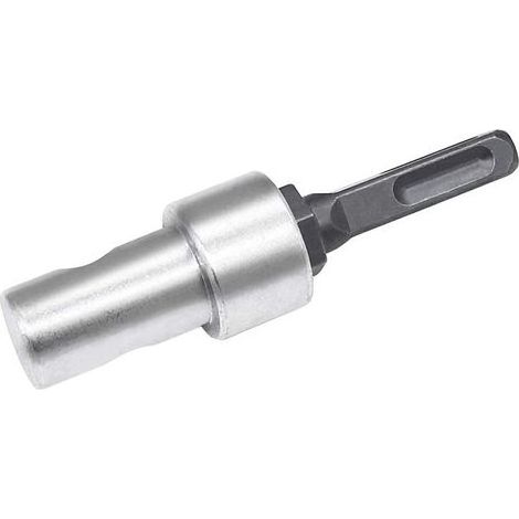 Lntyq Adaptateur de perceuse à tarière, adaptateur filetage, mandrin sans clé 1/2", tige ronde M13 x 15 mm (1/4)