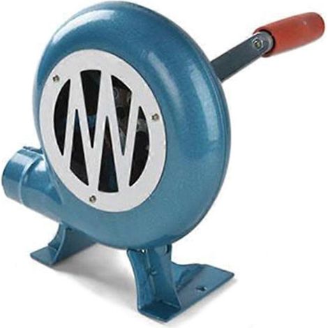 Souffleur manuel à manivelle pour la cuisine, ventilateur de barbecue, souffleur d'air pour barbecue (1/5)