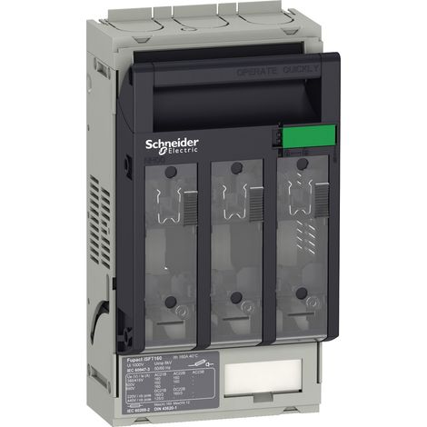 Schneider Electric Fupact ISFT160FPAV desconectador de potencia 160 A
