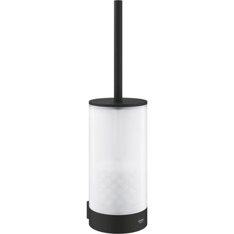 GROHE 41215KF0 Selection Toilet Brush Set Black