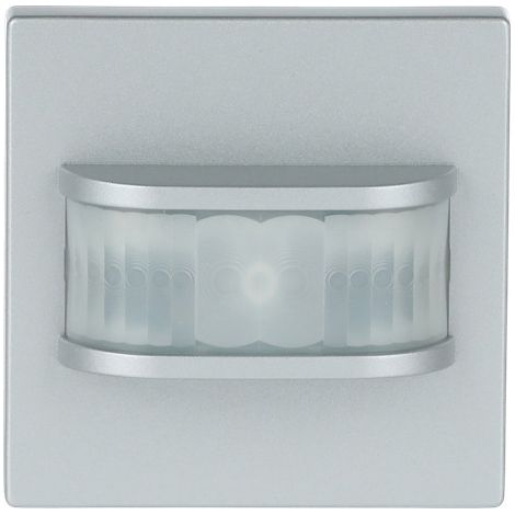 Busch-Jaeger Busch-Wächter® 180 flex Sensor básico con lente Select Sensor de movimiento plateado aluminio - Plataforma 63 (64761-83), 2CKA006800A2924