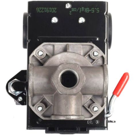 Lefoo Qualite De L'Air Du Compresseur Pressostat De Commande 95-125 Psi 4 Port (1/4)