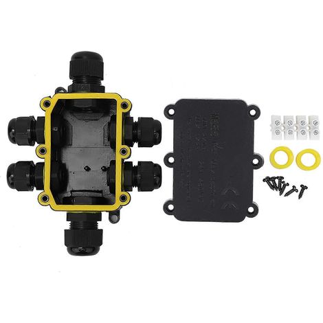 IP68 Kunststoff-Anschlussdose, 5 m Unterwasseranschluss, Verdrahtungskasten T100 450VAC 24A UL94V‑2 (1/4)