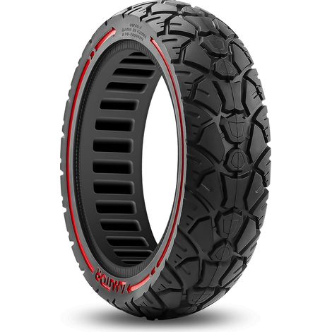 Pneu Plein 60/70-7.0 Offroad pour Xiaomi 4 Pro Roue (1. Gen) Trotinette Electrique, pour Pneu Increvable 10 Pouces Xiaomi 4pro 1st Gen, Zéro-Entretien & Haute Durabilité, (Fente 48.5mm), 1PCS (1/5)