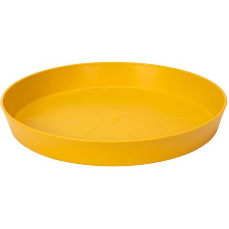 SOTTOVASO LOFT URBAN SAUCER ROUND 21CM OCHRE ELHO
