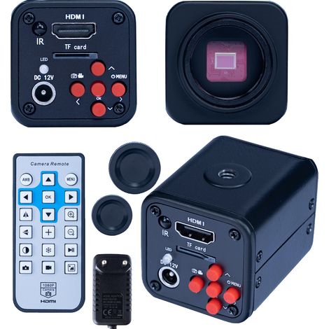 Telecamera per microscopio Norma Black PRO KMNBP-HDMI 1080P Serie Plantes PRO