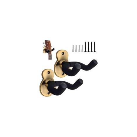Gitarrenhaken – Gitarrenständer – Wandmontierter Gitarrenhaken – 2 Stück – Wandmontierter Gitarrenständerhaken – Crezuo