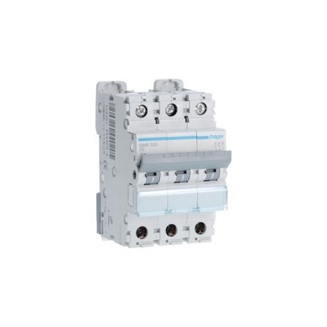 Disj.mag.2P 20kA 20A 3m - DISJONCTEURS MULTI. HAGER MMN320 (1/2)