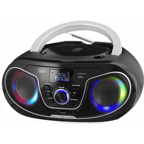 Trevi CMP 588 DAB Analog DAB, DAB+, FM Schwarz Playback MP3