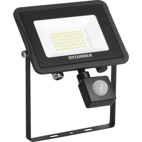 Sylvania SYLFLOOD proyector LED exterior negro 43 vatios