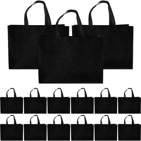 sacs réutilisables en non tissé avec coutures fines sacs de (1/5)
