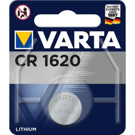 Varta cR 1620 – Pile de bouton (06620 101 401 PACK)
