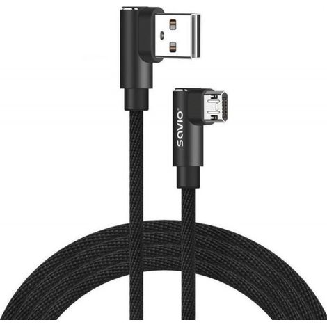 Cable USB Micro-USB - Tresse Métallique - 1 Mètre - Pour Connexion Appareil Thunderbolt à Périphérique Micro-USB