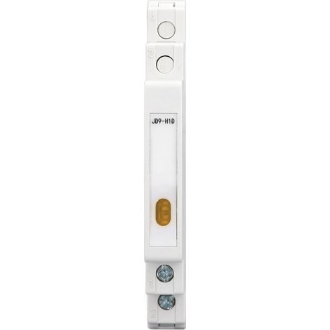 Voyant lumineux LED sur rail DIN 230 V CA/CC, montage modulaire JD9-H1D pour lignes électriques de télécommunications (1/5)