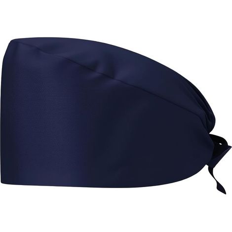 Calot chirurgical en tissu pour infirmières femmes, médecins, dentistes - Accessoires infirmiers - Bleu - Taille Unique (1/5)