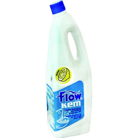 Liquido disgregante per serbatoi acque nere e wc chimici - lt.2 - profumazione limone - 6 pz