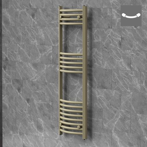 LuxeBath Termoarredo Scaldasalviette Sahara 400x1200 mm Radiatore da Bagno (1/5)