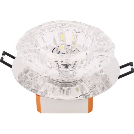 Plafonnier LED, 5W, blanc froid, pour salon, chambre, couloir, cuisine ou bureau.-AquaForge (1/5)