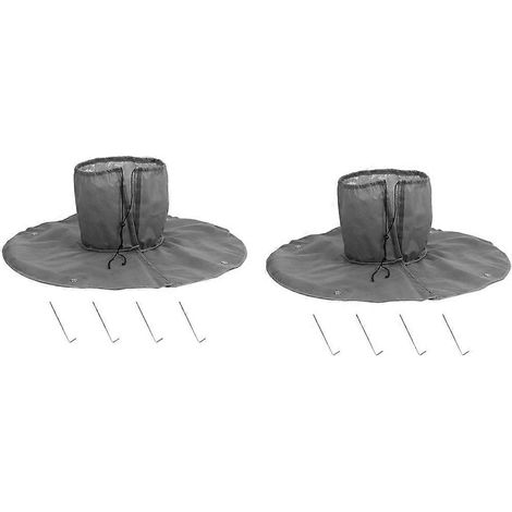 Plante Covers Frost protection Drawstring plantes housse résistant à l eau anti Freeze Winter Drawstring plantes housse (1/5)