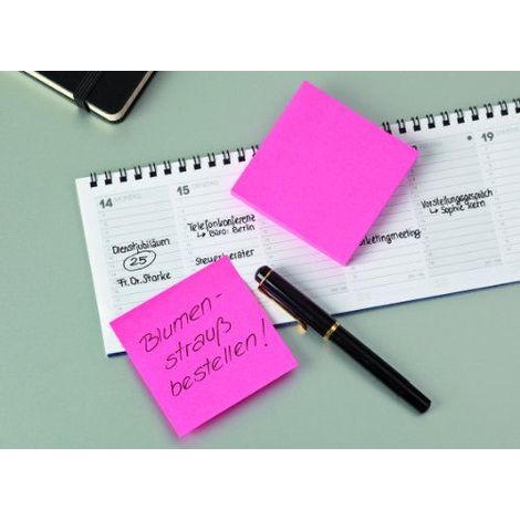 3M Nota adesiva, memo 7000033978 127 mm x 76 mm Ultra-Giallo, Ultra-blu, Arancione Neon , Ultra-Rosa , Verde Neon 600 F (1/5)